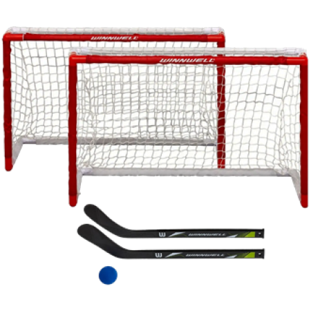 Accessories | Mini Hockey Goal with Sticks, Ball