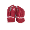 FISCHER CT950 JUNIOR and Senior Ice Hockey Gloves BLACK RED-BLUE