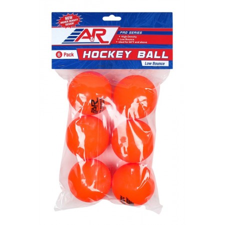 A&R Pucks | All Temperature, Street Hockey Balls, Roller Hockey Balls 6 PACK