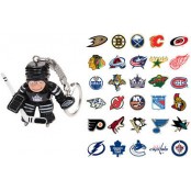 NHL Player/Goalie keyrings - ALL NHL TEAMS Licensed Merchandise