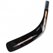 TPS Genesis Composite Ice Hockey Stick Blade, JUNIOR- MORROW, Black, LEFT