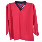 RED - Hockey Training Jersey, Ice Hockey Shirt, Training Top, Sports Jerseys