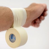 Trainers Cloth Tape, 38 mm wide White Athletics Tape