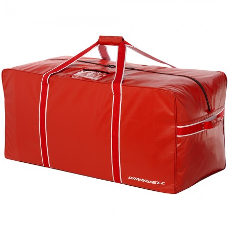RED - PRO-STOCK TEAM BAG, Tough Ice Hockey Equipment Kit Bag, Winnwell