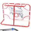 Ice Hockey Mini Goal Set, Skills Trainer, Sticks and Ball ( Metal Frame )
